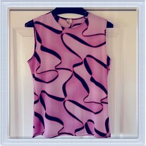 Susan Lawrence Graphic Vintage Top